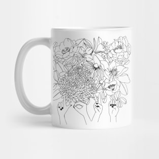 LOVE With Flowers Mug